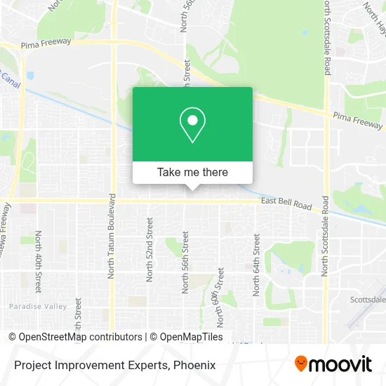 Project Improvement Experts map