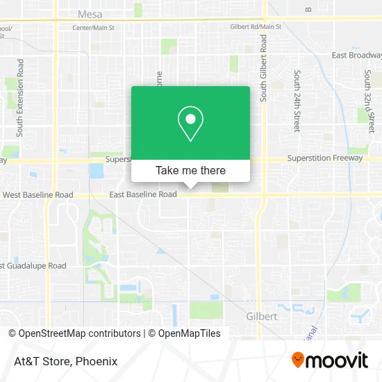 At&T Store map