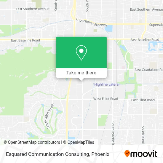 Esquared Communication Consulting map