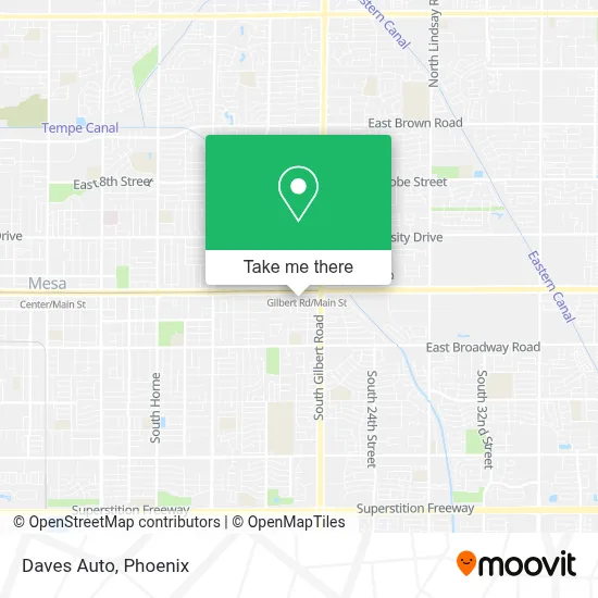 Daves Auto map