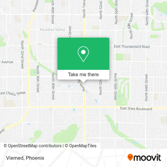 Viemed map