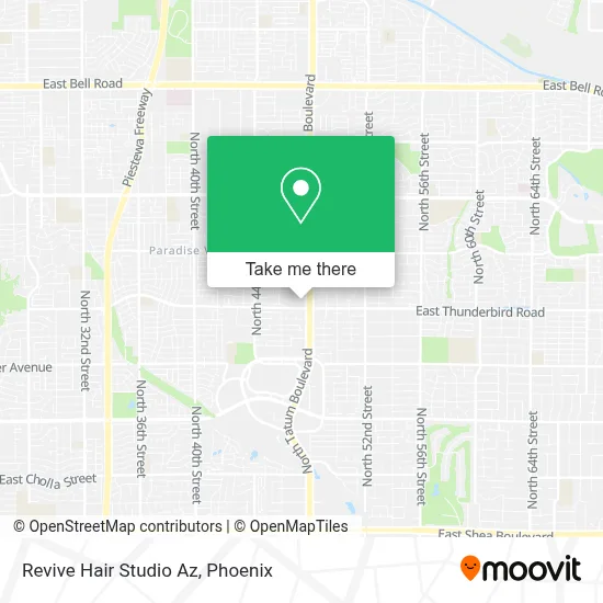 Revive Hair Studio Az map