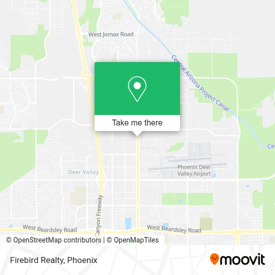 Firebird Realty map