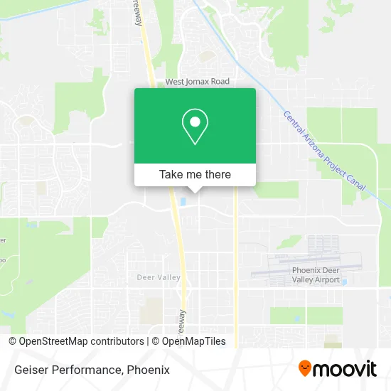 Geiser Performance map