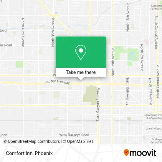 Comfort Inn map