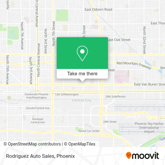 Rodriguez Auto Sales map