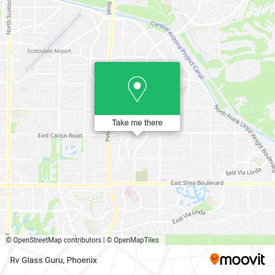 Rv Glass Guru map