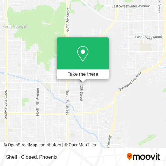 Shell - Closed map