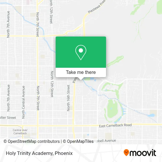 Holy Trinity Academy map