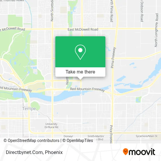 Directbynet.Com map