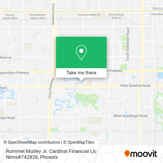 Rommel Motley Jr. Cardinal Financial Llc Nlms#742828 map