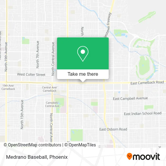 Medrano Baseball map