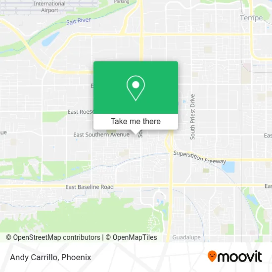 Andy Carrillo map