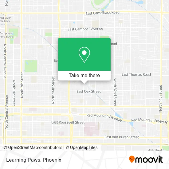 Learning Paws map