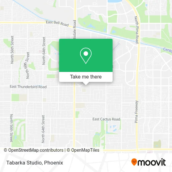 Tabarka Studio map