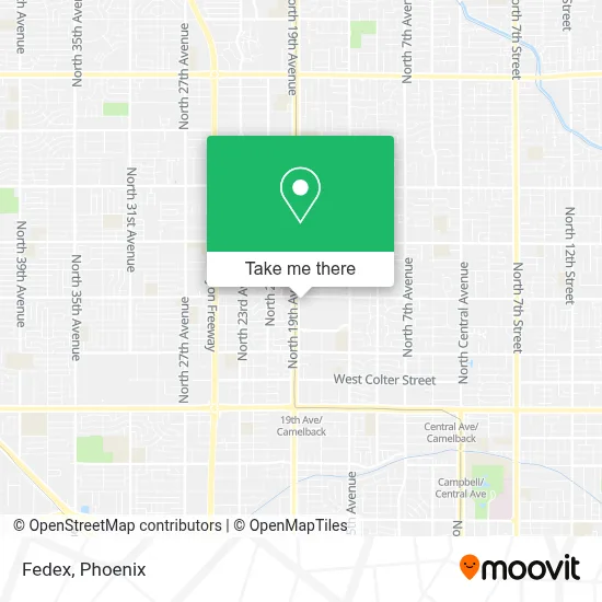Fedex map