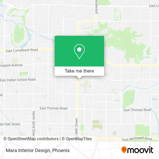 Mara Interior Design map