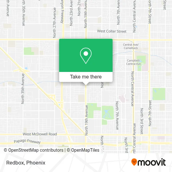 Redbox map