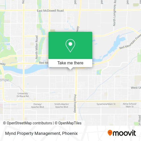 Mynd Property Management map
