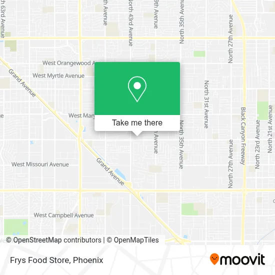 Frys Food Store map