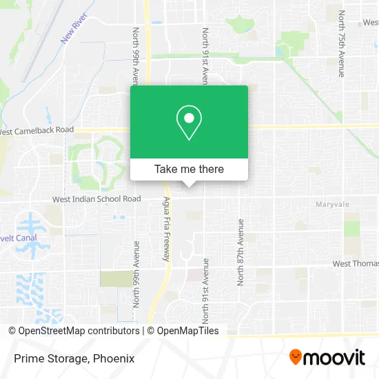 Prime Storage map