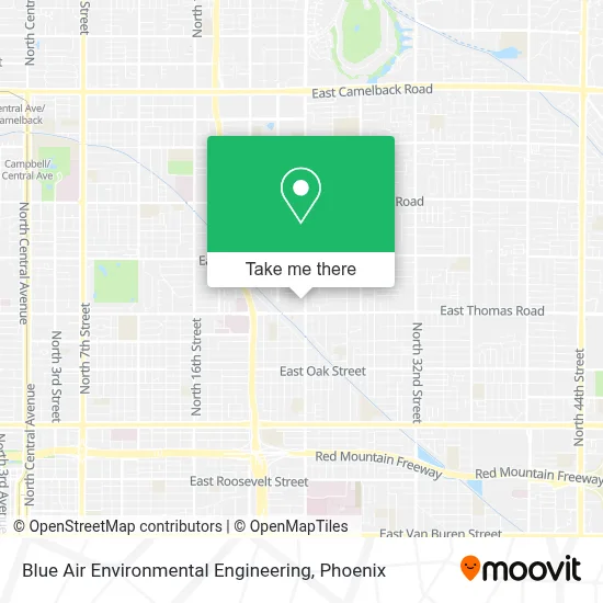 Blue Air Environmental Engineering map