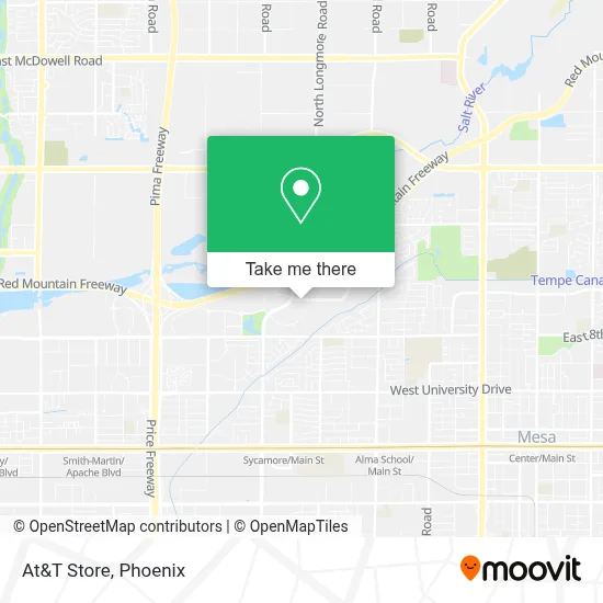 At&T Store map