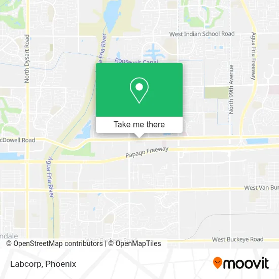 Labcorp map