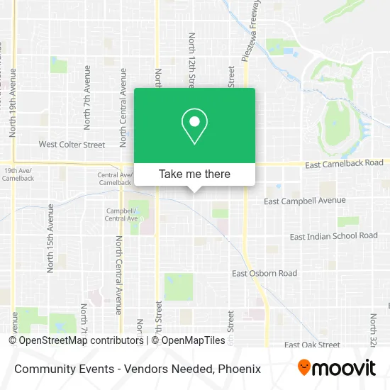 Community Events - Vendors Needed map