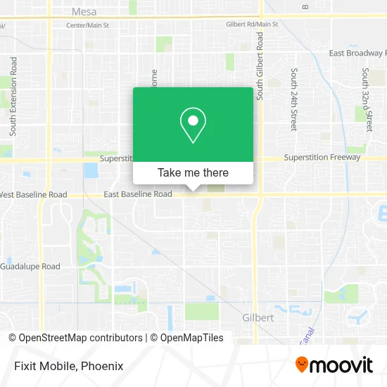 Fixit Mobile map