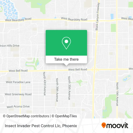 Insect Invader Pest Control Llc map