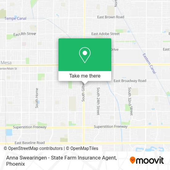 Anna Swearingen - State Farm Insurance Agent map