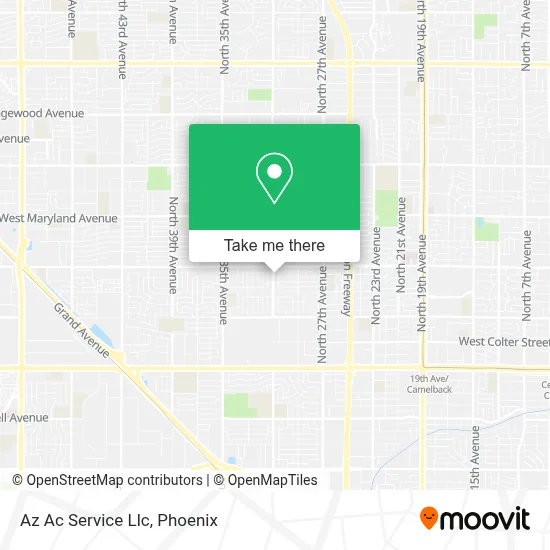 Az Ac Service Llc map