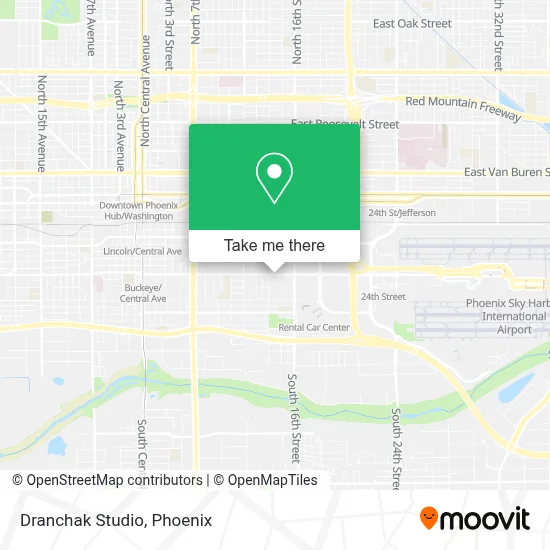 Dranchak Studio map
