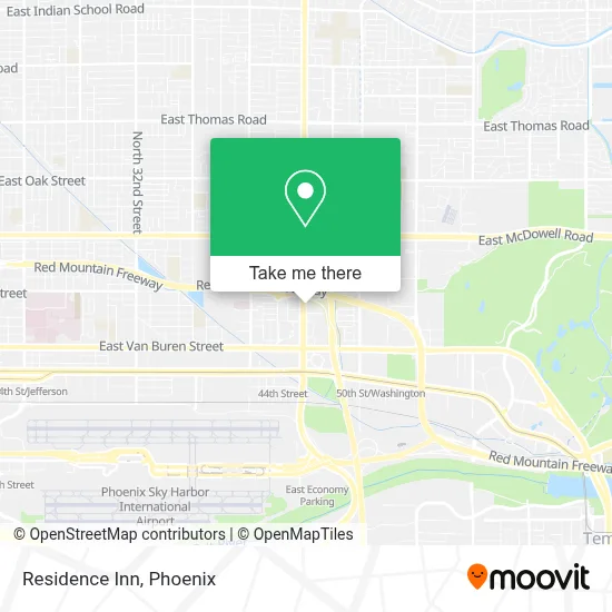 Residence Inn map