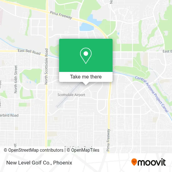 New Level Golf Co. map