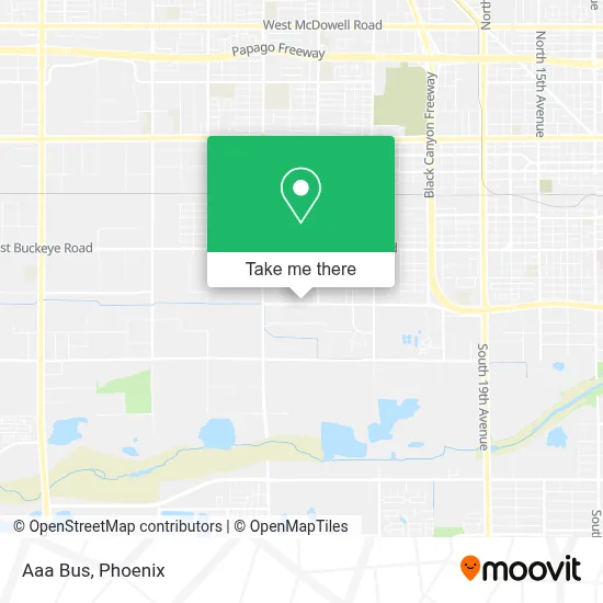 Aaa Bus map