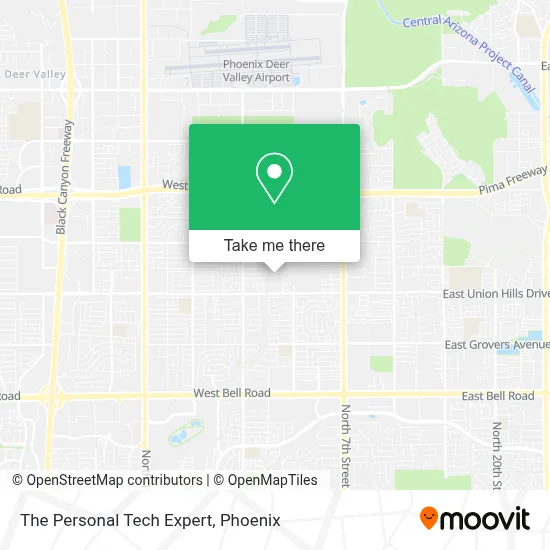 The Personal Tech Expert map