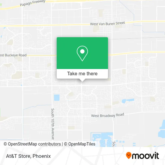 At&T Store map