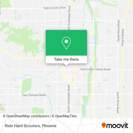 Ride Hard Scooters map