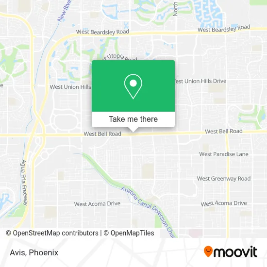 Avis map