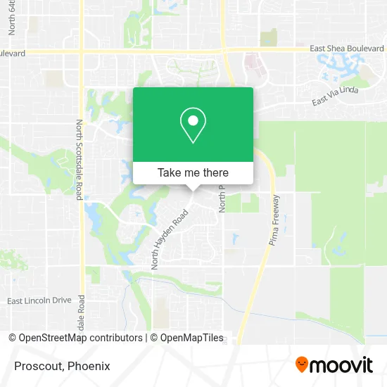Proscout map
