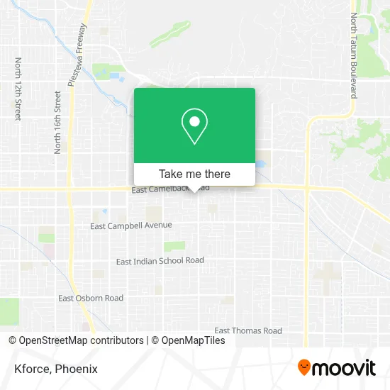 Kforce map