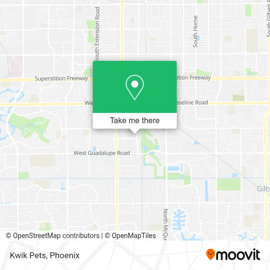 Kwik Pets map