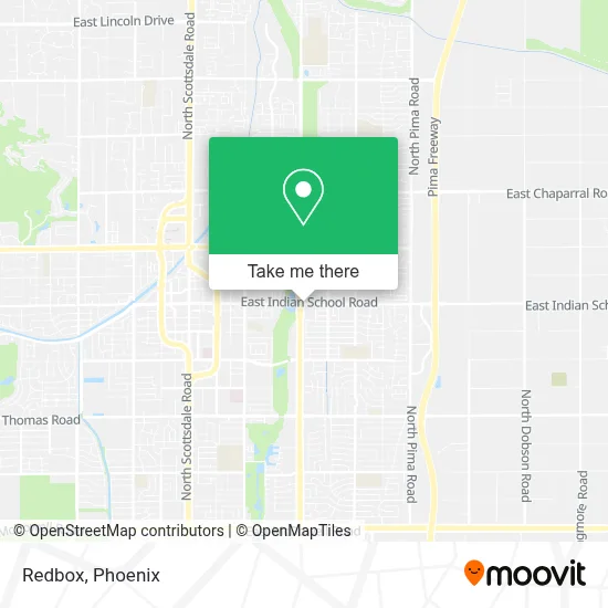 Redbox map