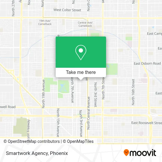 Smartwork Agency map