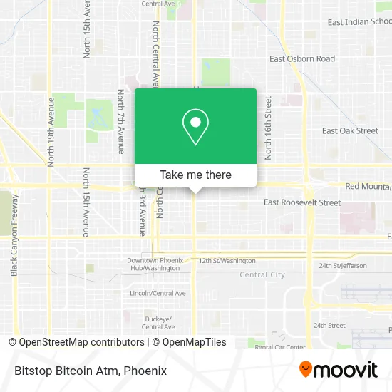 Bitstop Bitcoin Atm map