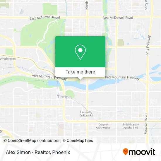 Alex Simon - Realtor map