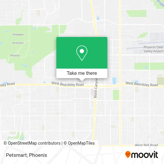 Petsmart map
