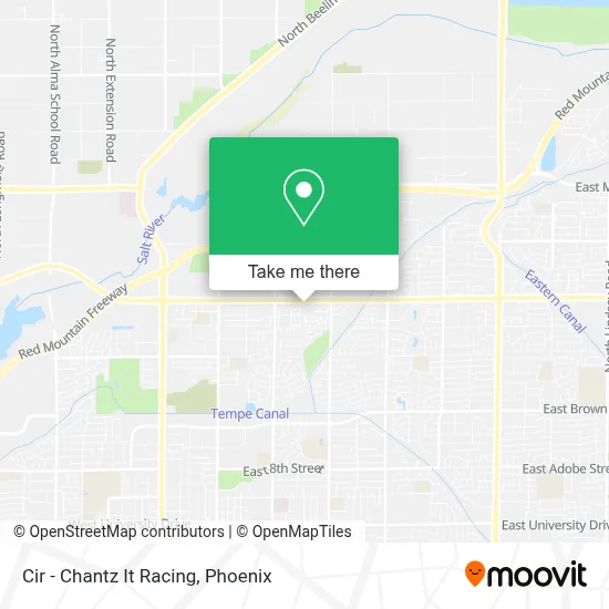 Cir - Chantz It Racing map